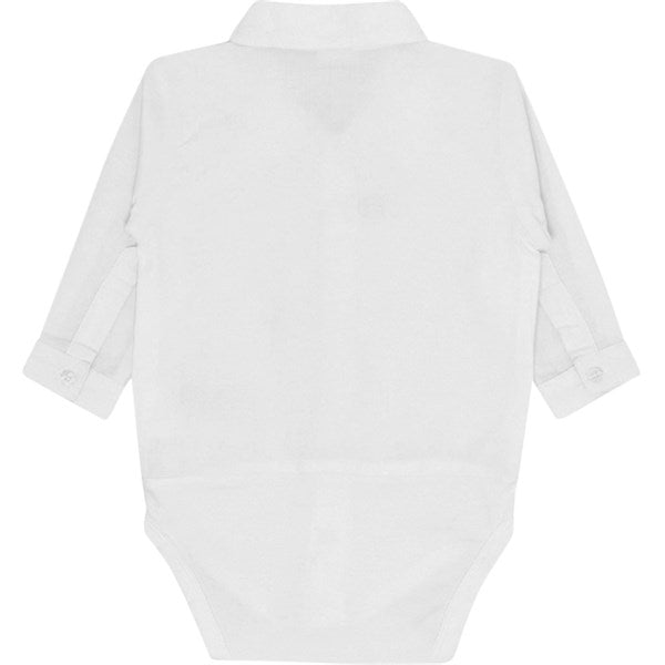 Hust & Claire Baby White Birger Skjortebody