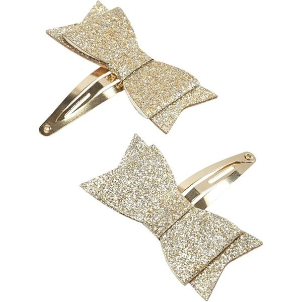 Sofie Schnoor Gold Glitter Hårspænde NOOS