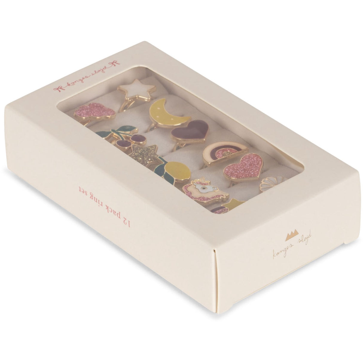 Konges Sløjd 12-Pak Ringe Multi Color