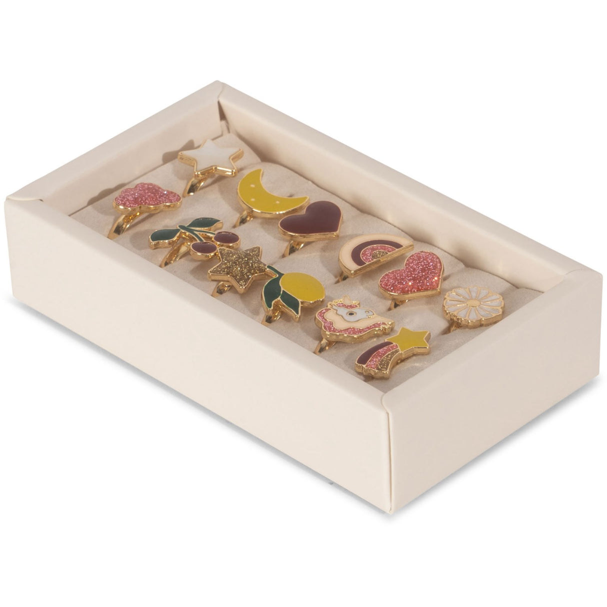 Konges Sløjd 12-Pak Ringe Multi Color