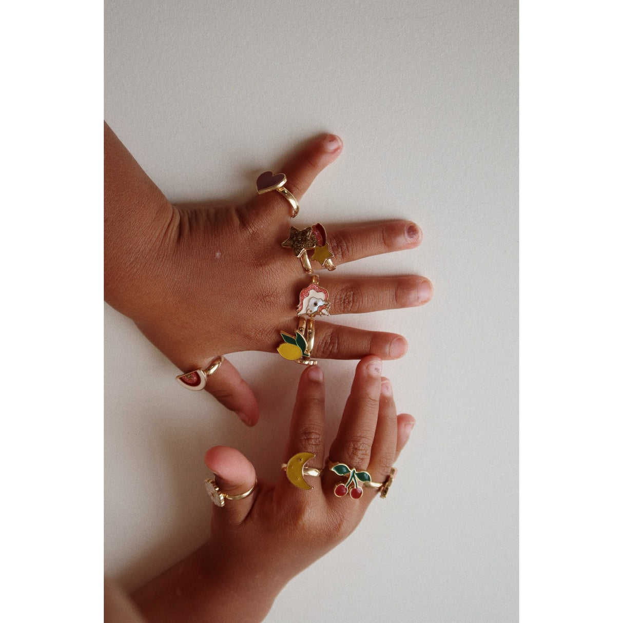 Konges Sløjd 12-Pak Ringe Multi Color