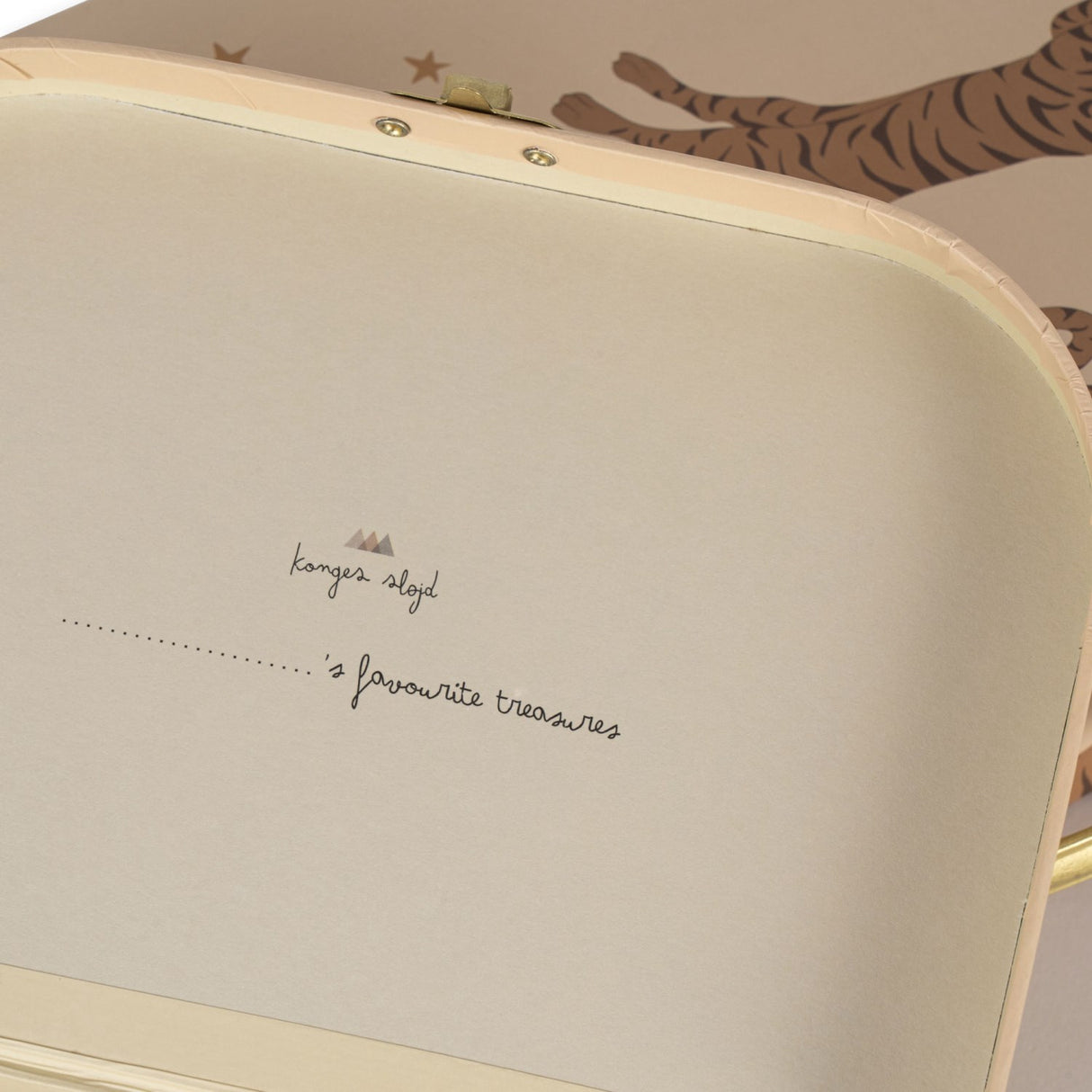 Konges Sløjd 2-Pak Kuffert Tiger Sand