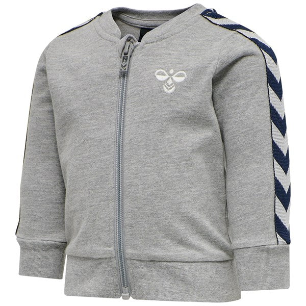 Hummel Grey Melange Bille Tracksuit
