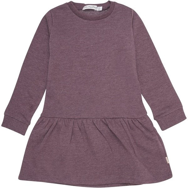 Minymo Misty Rose Sweat Kjole 2-pak