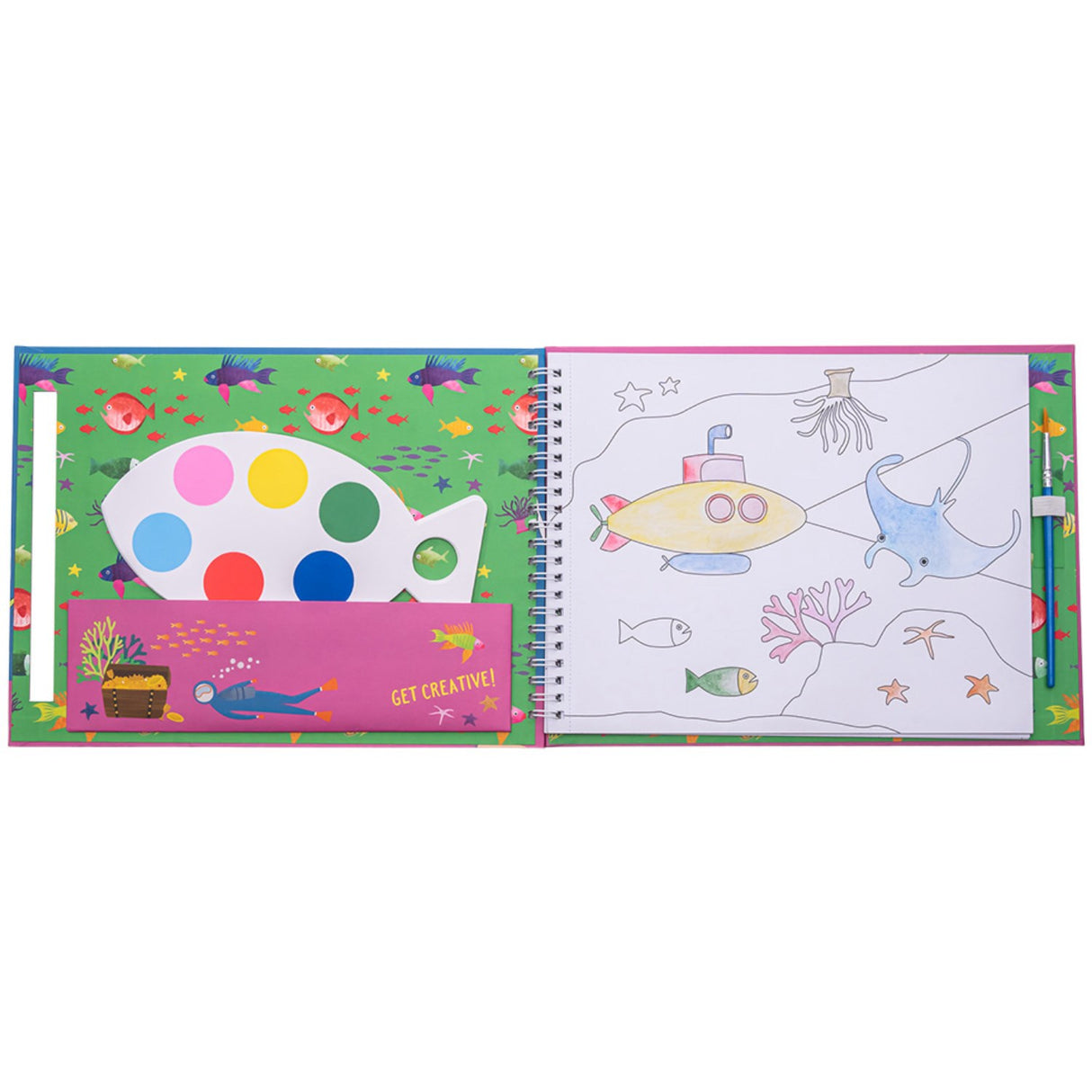 Floss & Rock Min maler palette Deep Sea