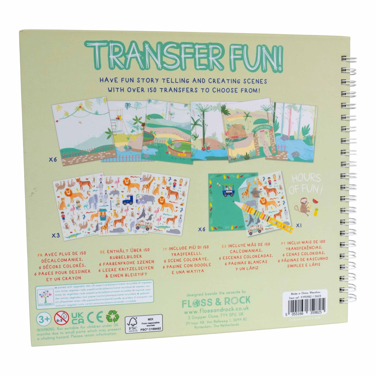 Floss & Rock Transfer Fun Jungle