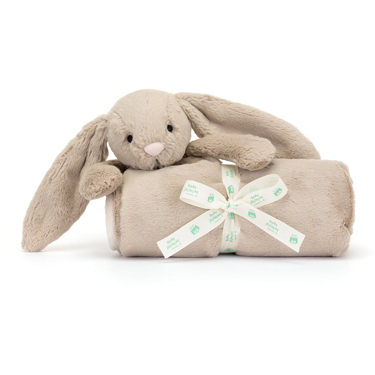 Jellycat Bashful Beige Blankie Kanin Nussetæppe