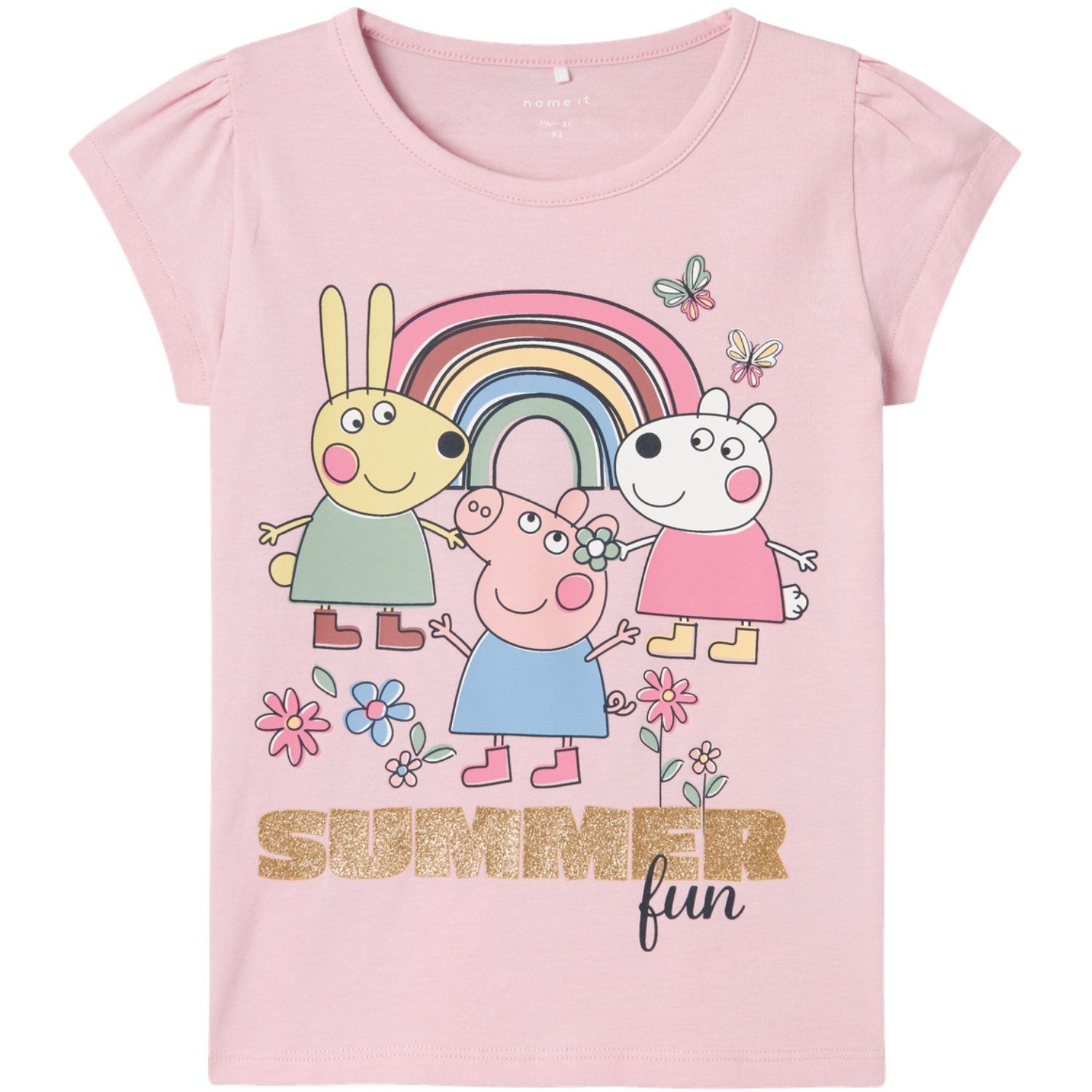 Name It Parfait Pink Arbina Peppa Pig T-Shirt