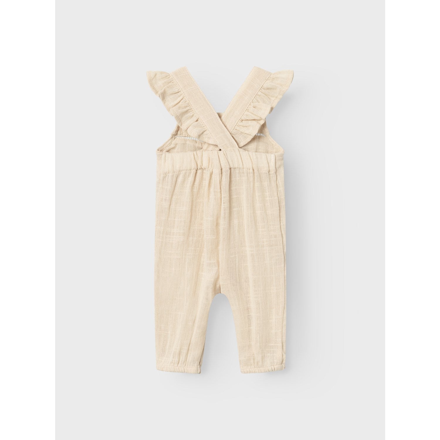 Lil'Atelier Bleached Sand Halla Løs Overall 2