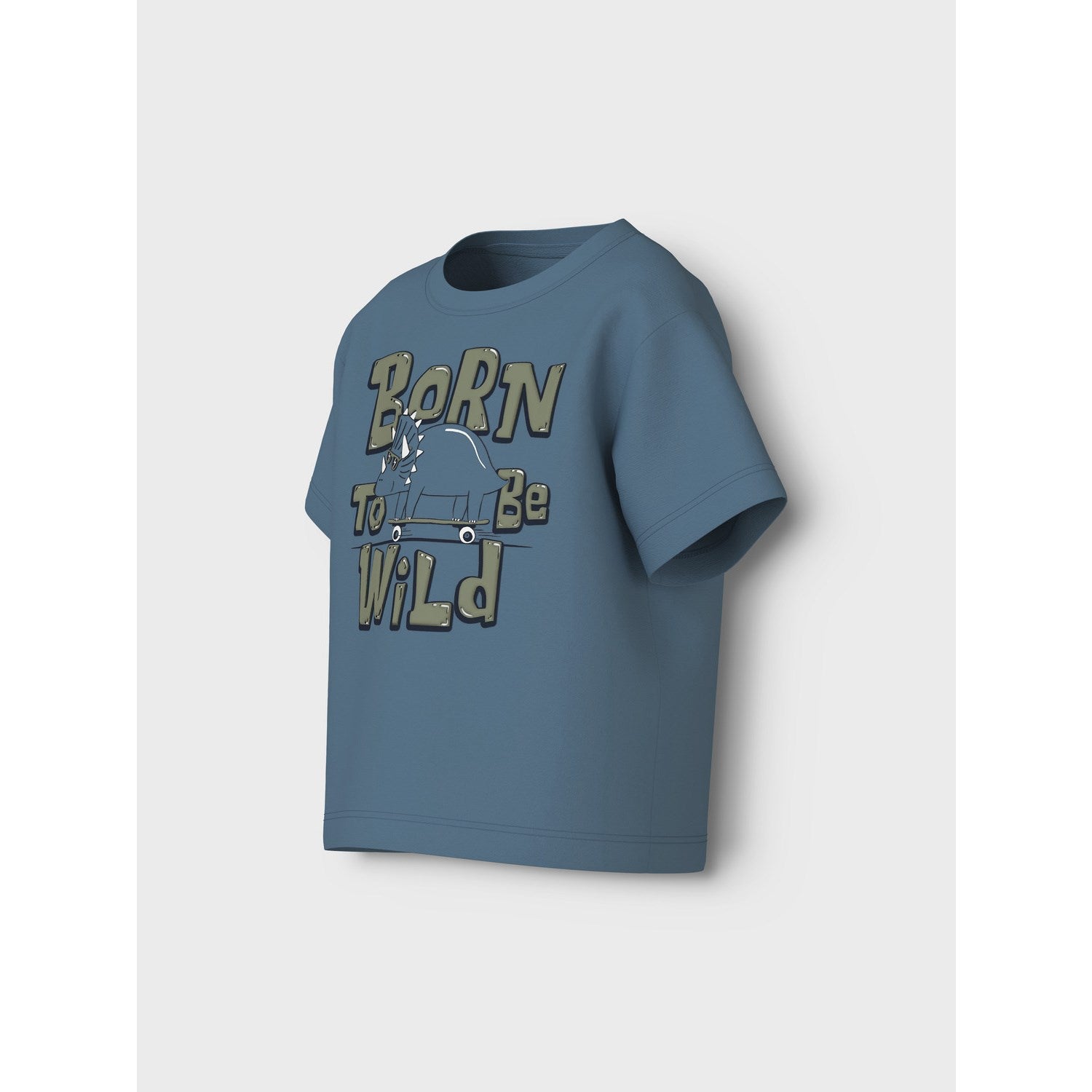 Name It Provincial Blue Born To Be Wild Vagno Løs T-Shirt 2