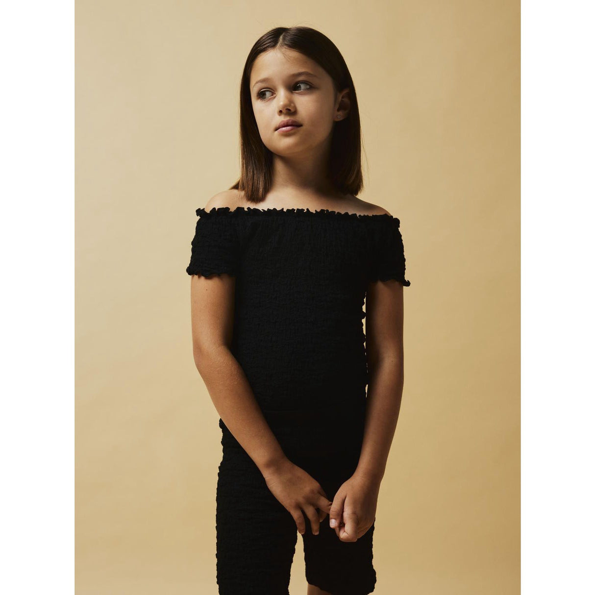 Name It Black Halisse Kort T-Shirt