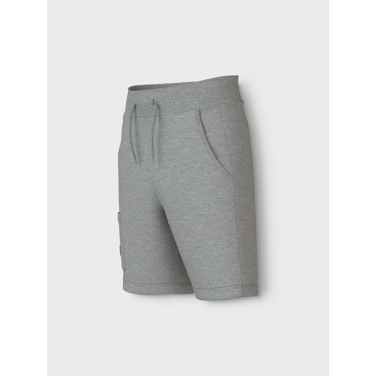 Name It Grey Melange Vivasse Lange Sweat Shorts
