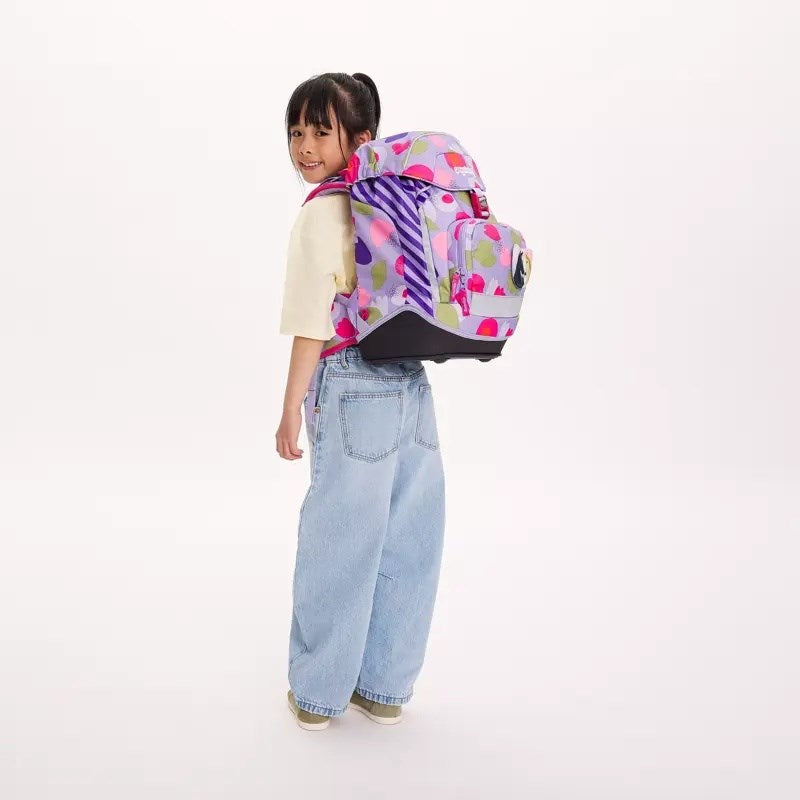 Ergobag Skoletaske Sæt Flower PowBear