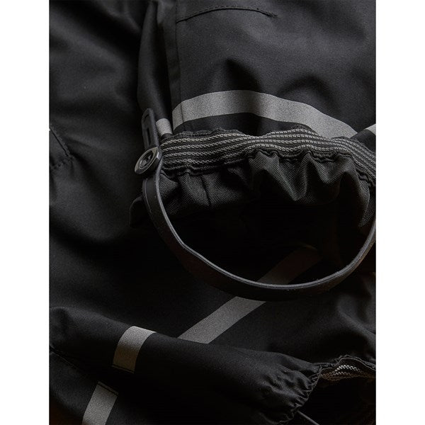 Mini Rodini Alaska Panda Baby Flyverdragt Black