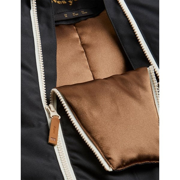 Mini Rodini Alaska Panda Baby Flyverdragt Black