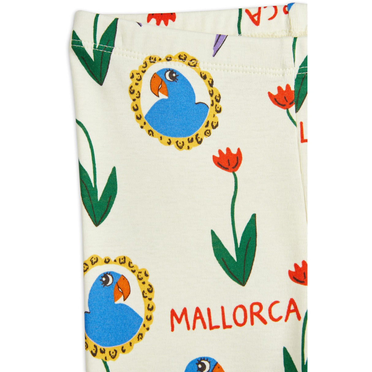 Mini Rodini Multi Parrots AOP Leggings