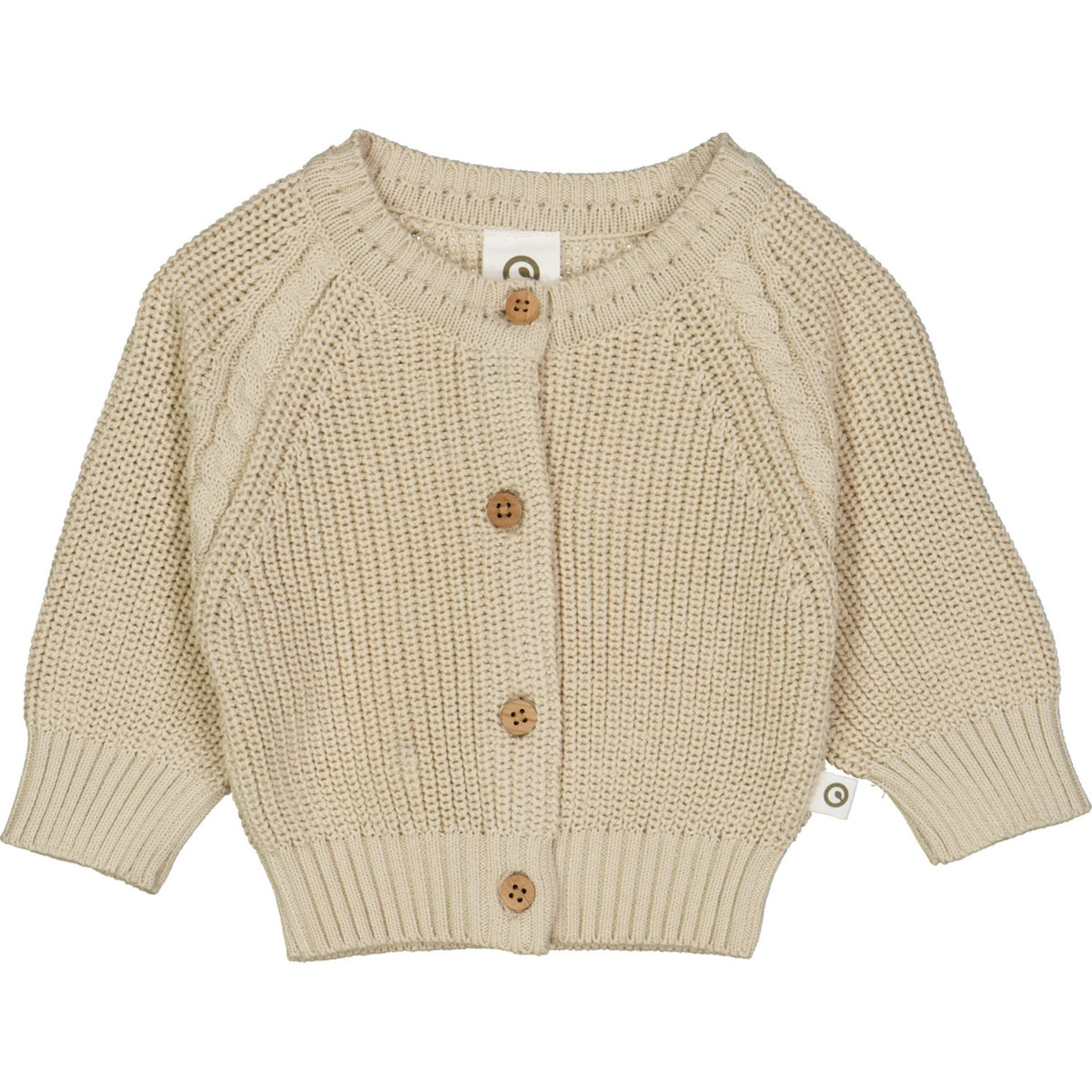 Müsli Oat Strik Chunky Cardigan