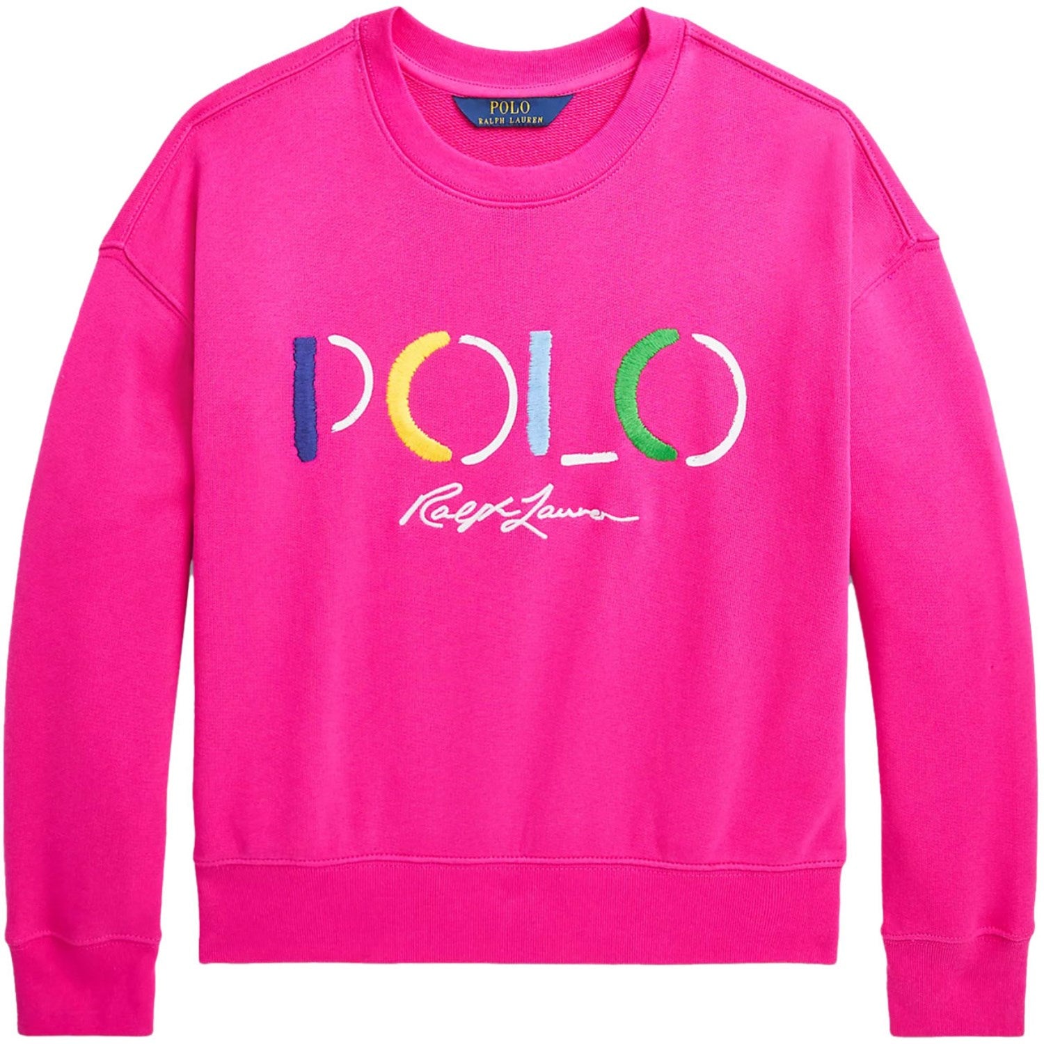 Polo Ralph Lauren Girls Sweatshirt Bright Pink