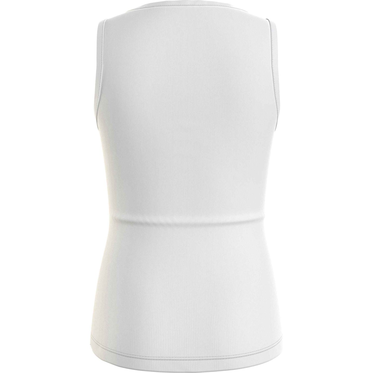 Calvin Klein Rib Badge Tank Top Bright White 9
