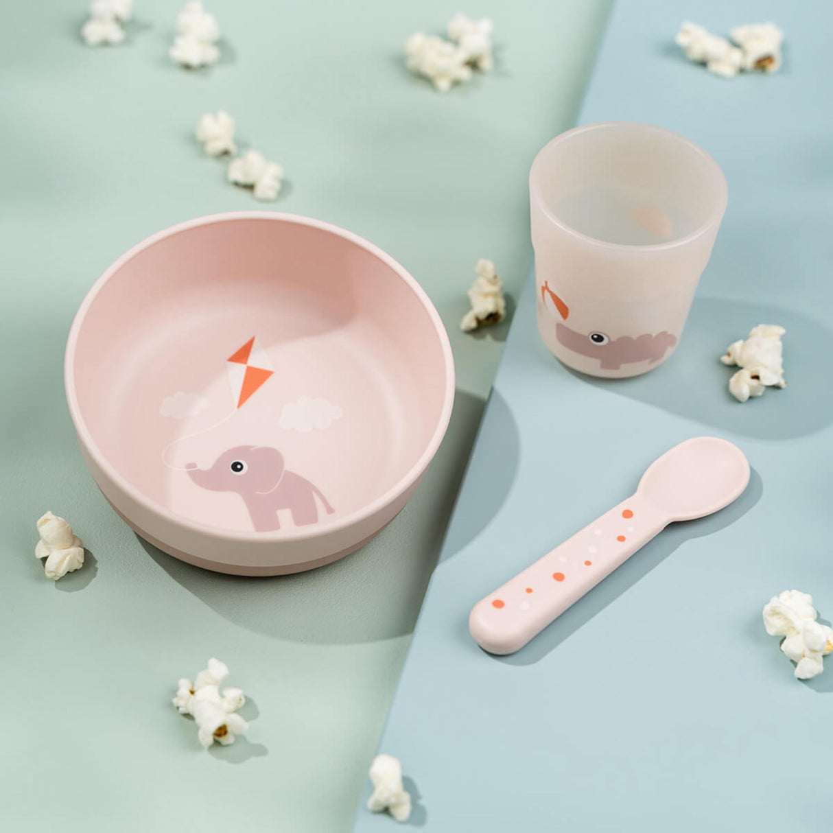 DonebyDeer Foodie Første Spisesæt Playground Pudder