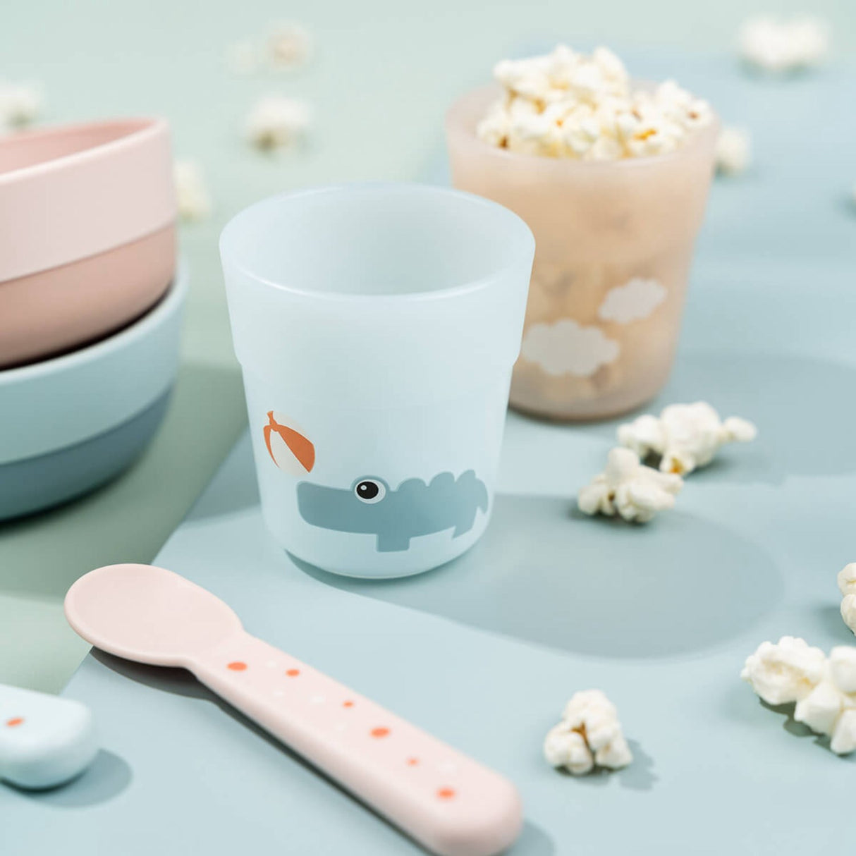 DonebyDeer Foodie Første Spisesæt Playground Pudder