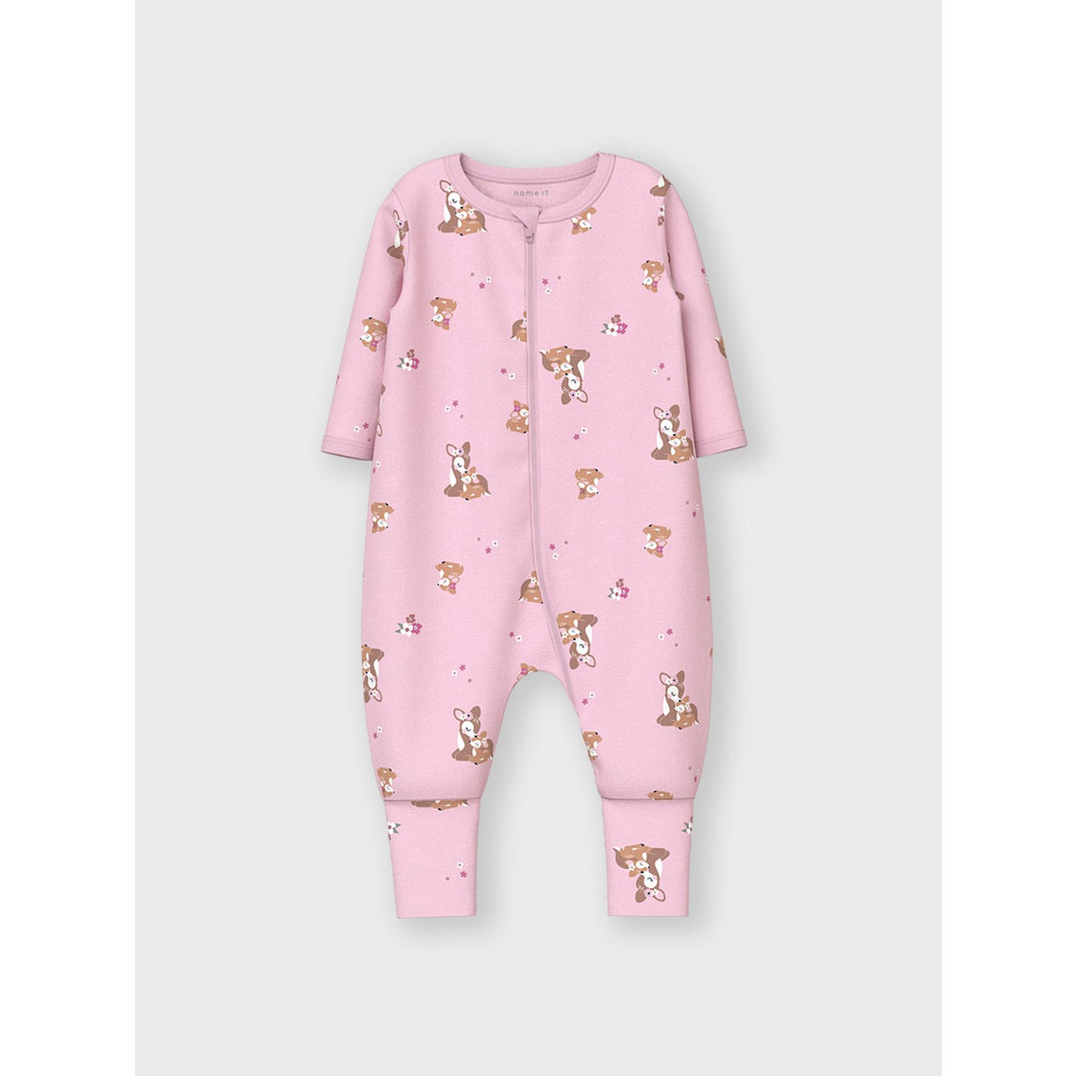 Name It Ibis Rose Natdragt 2-pack Zip Rose Deer Noos