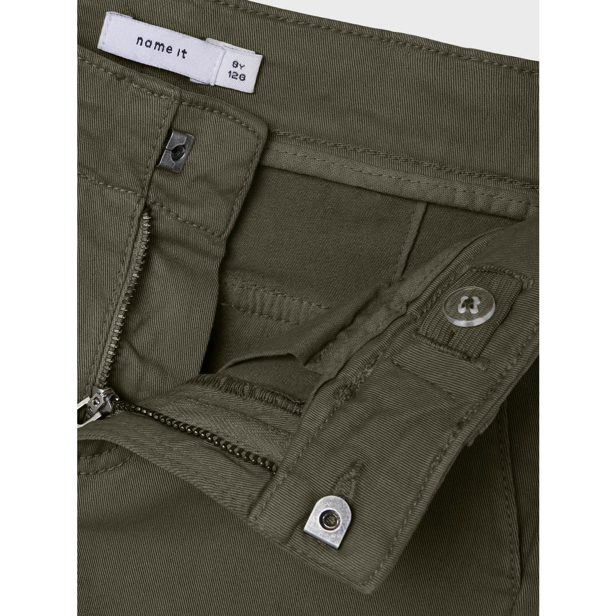 Name It Olive Night Ryan Twill Cargo Bukser Noos