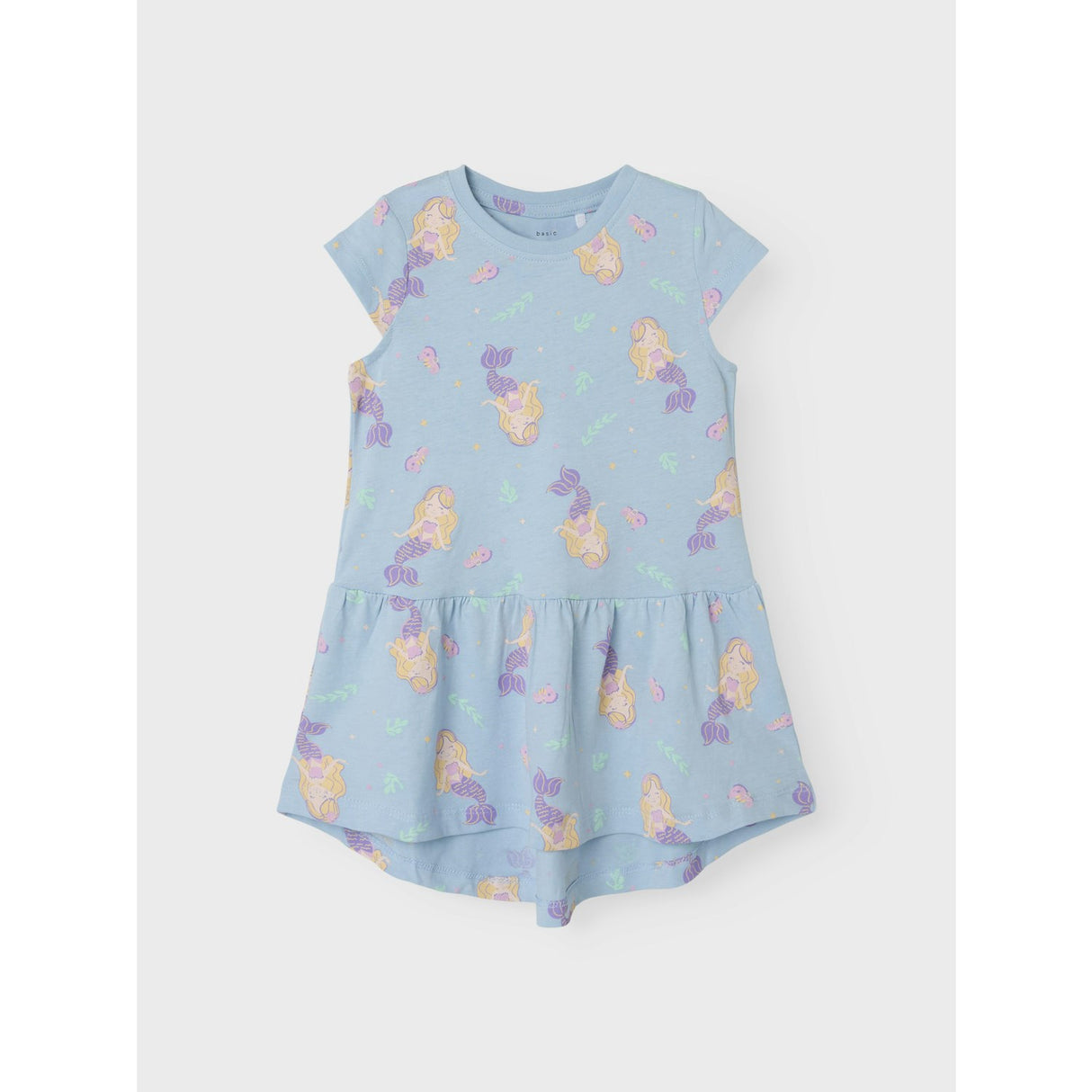 Name It Chambray Blue Mermaids Vigga Capsl Kjole Noos