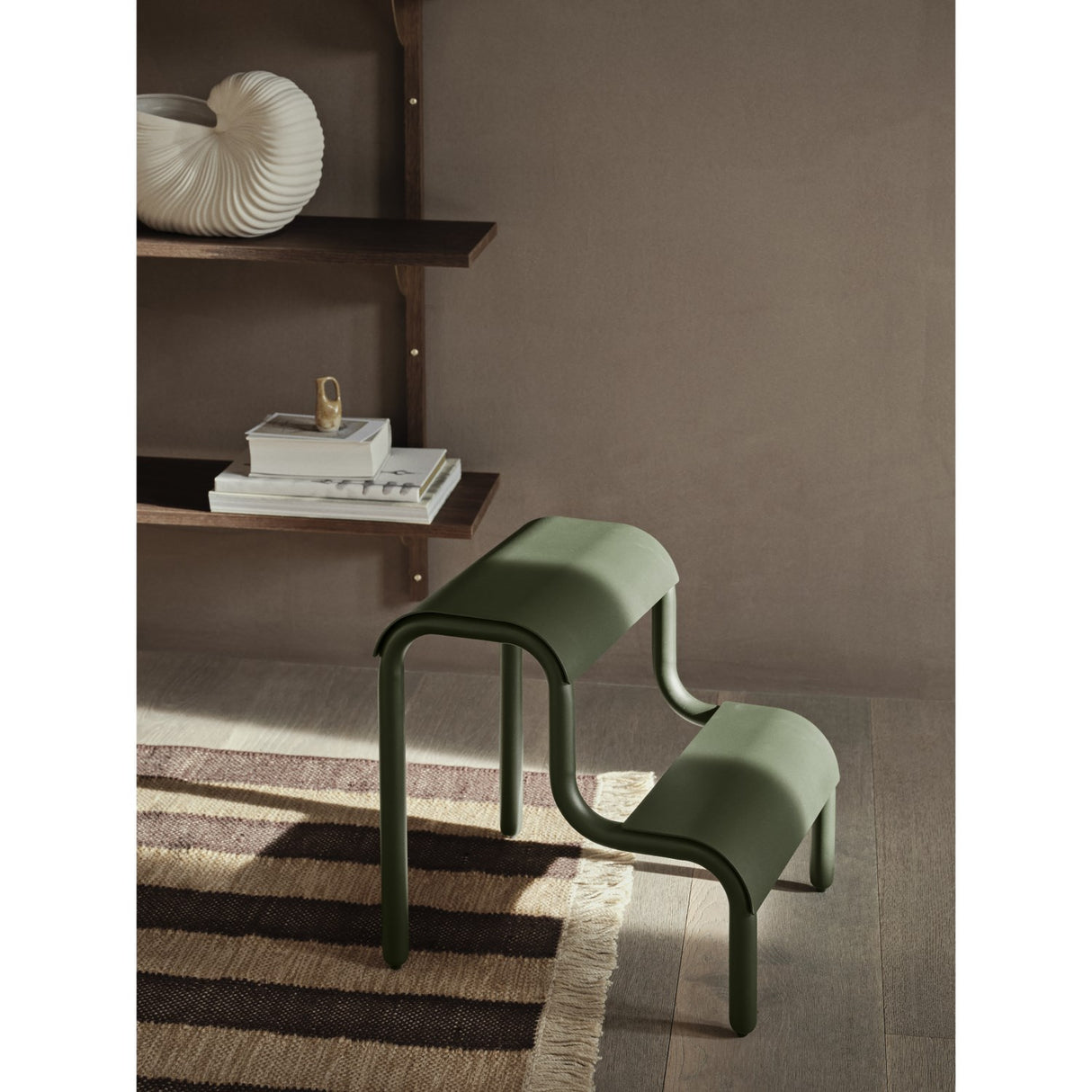 Ferm Living Forest Green Up Step Skammel