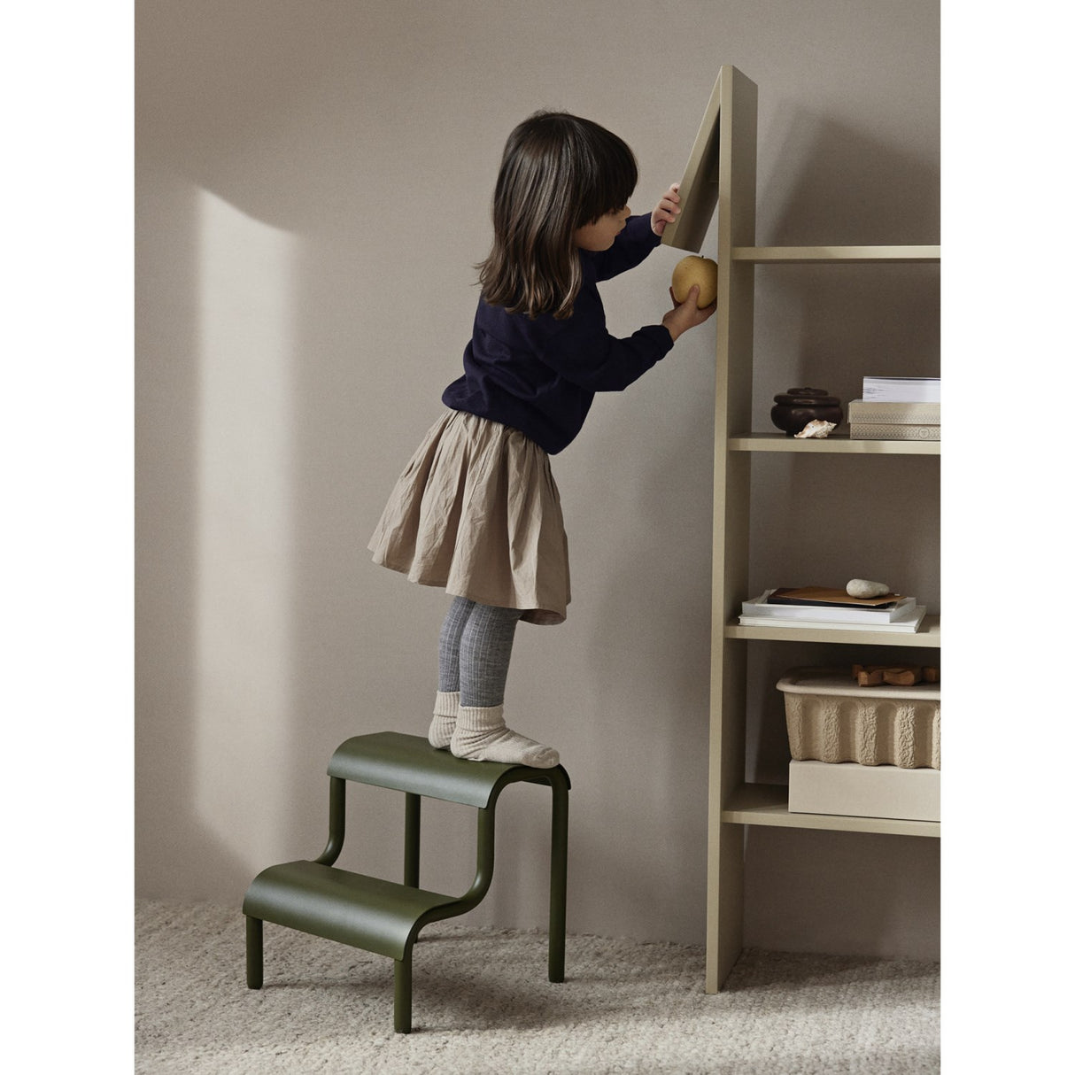 Ferm Living Forest Green Up Step Skammel