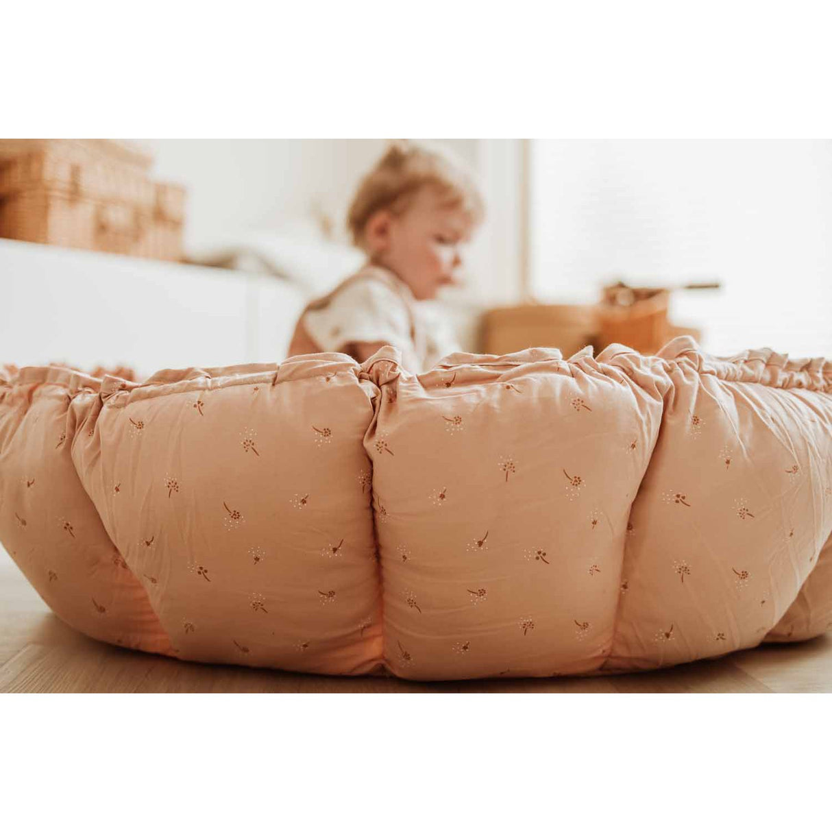 Play&Go Organic Bloom Fleuri 2-in-1 Legetæppe