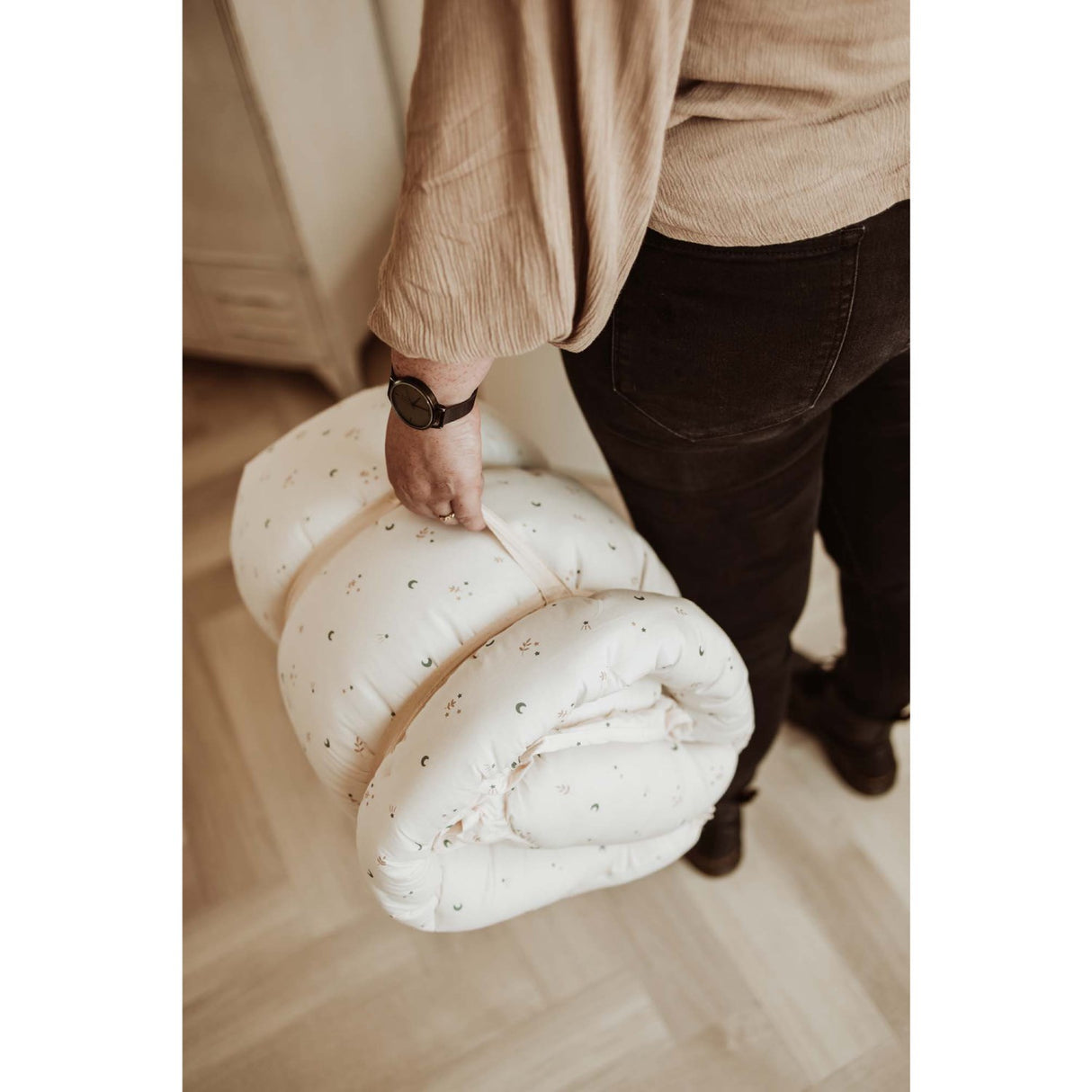 Play&Go Organic Bloom Moon 2-in-1 Legetæppe