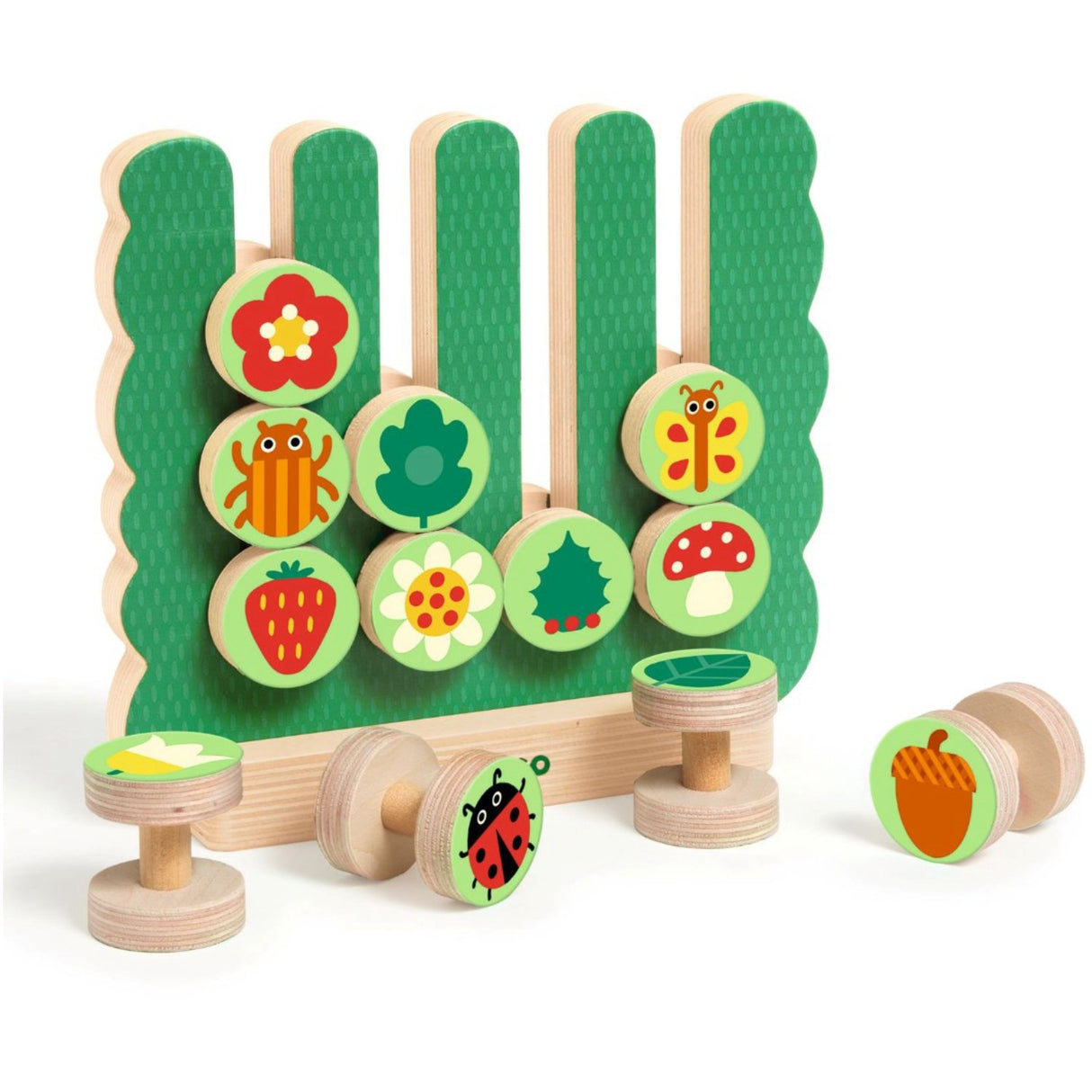 Djeco Trælærespil Gardimix