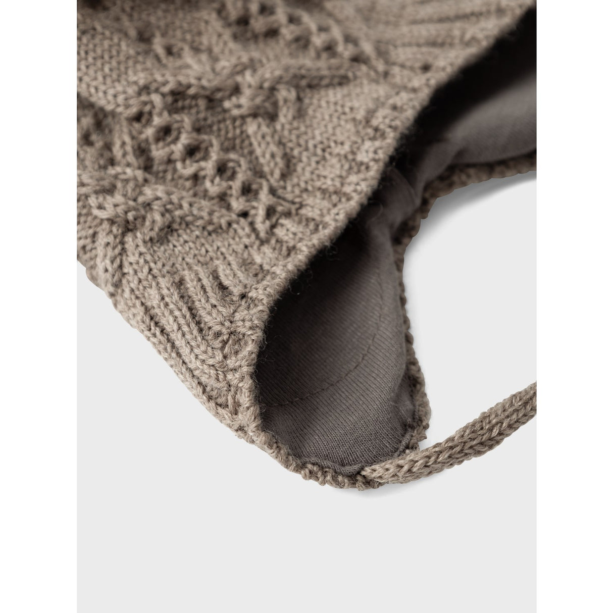 Name It Walnut Wrilla Uld Strik Hat