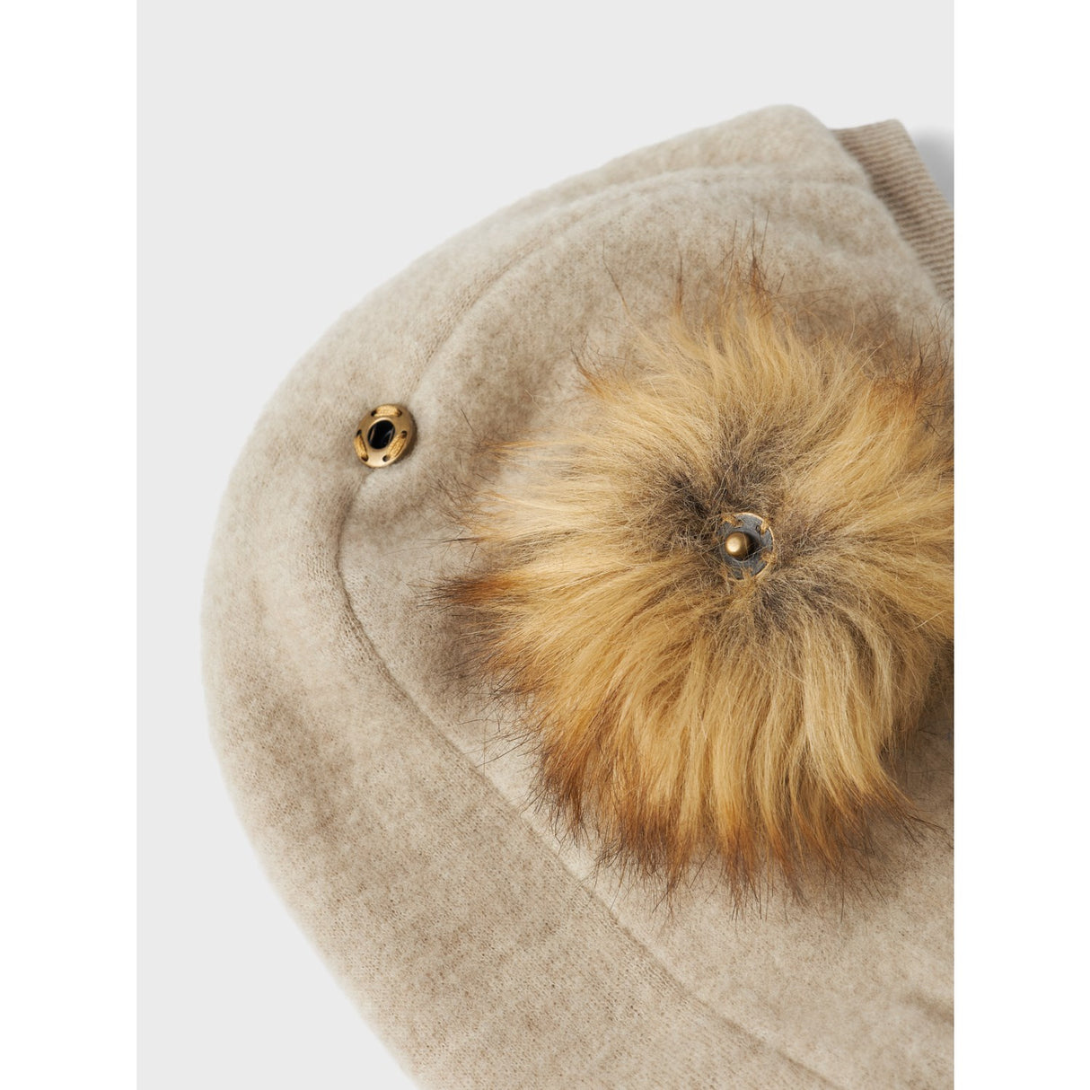 Name It Pure Cashmere Wmino Uld/Polyester Elefanthue Med Fleece