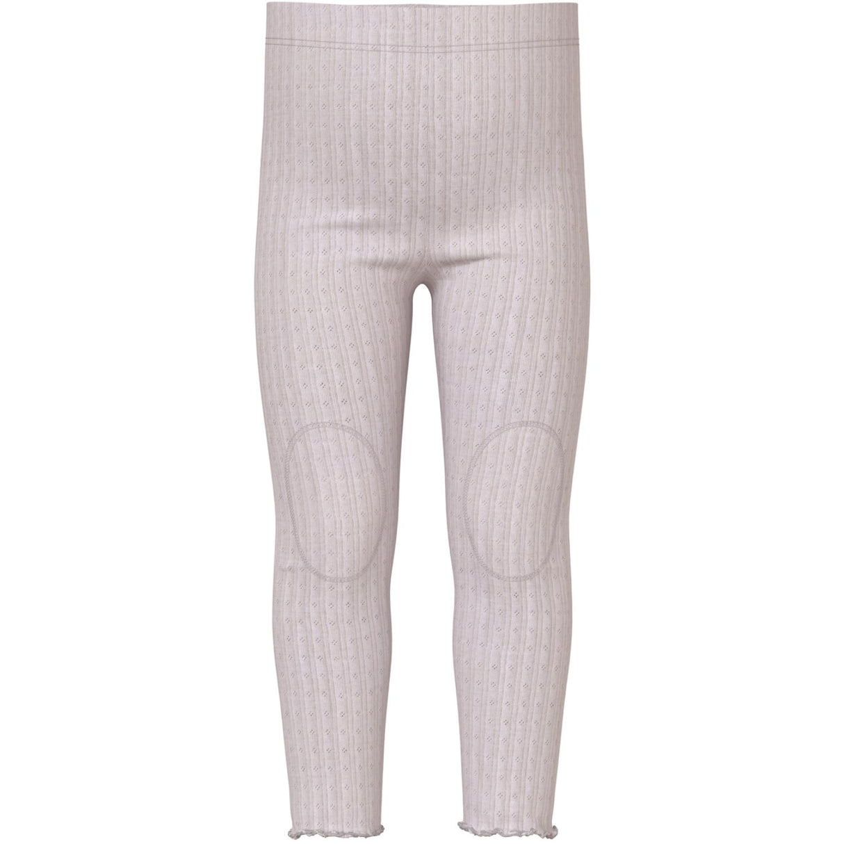 Name It Lilac Ash Wossa Uld/Silke Rib Leggings
