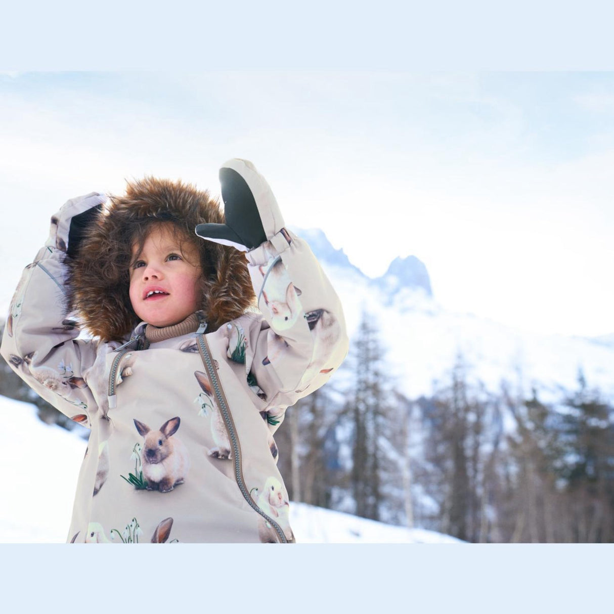 Molo Winter Rabbits Pyxis Fur Flyverdragt