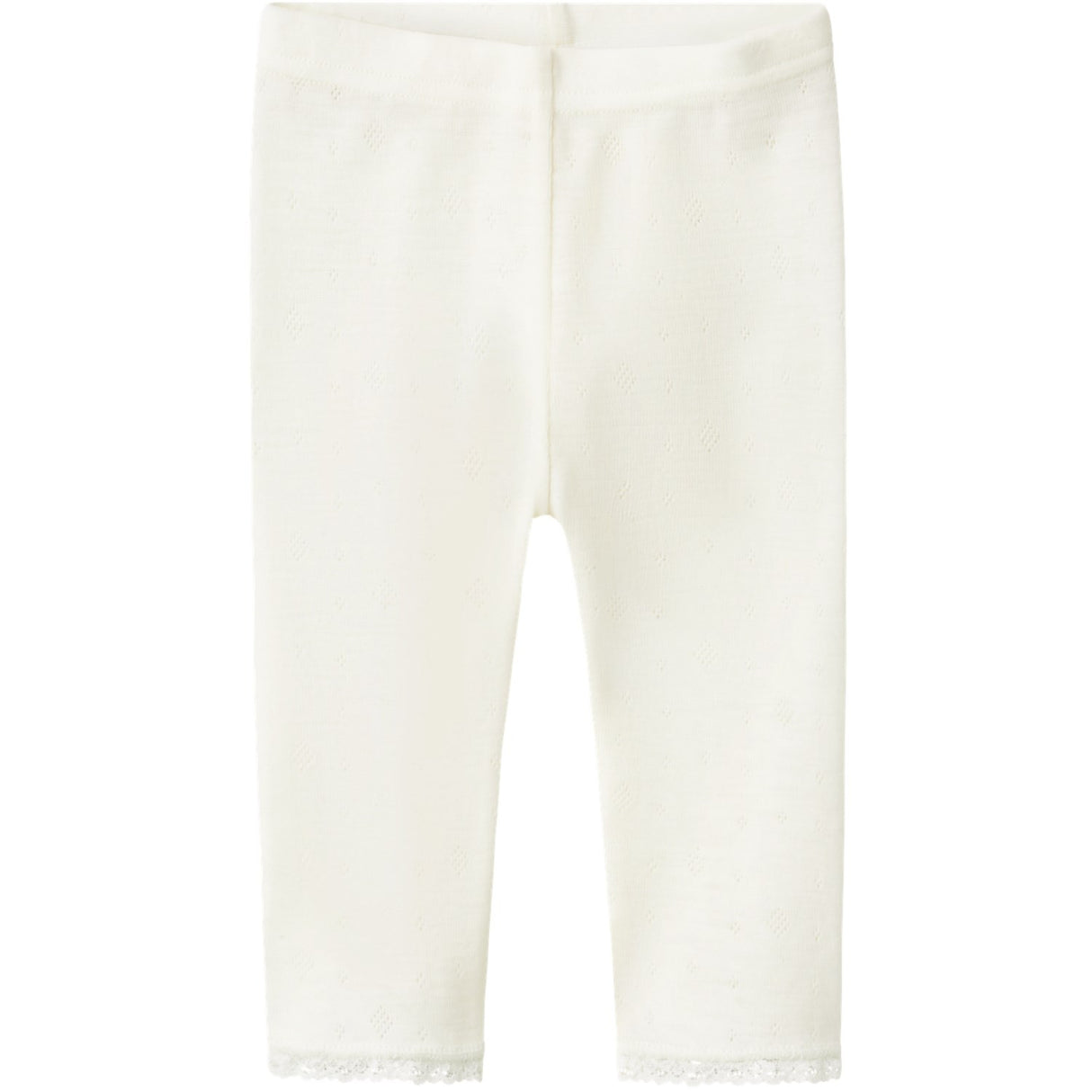 Name It Snow White Wang Uld Needle Leggings Solid Noos