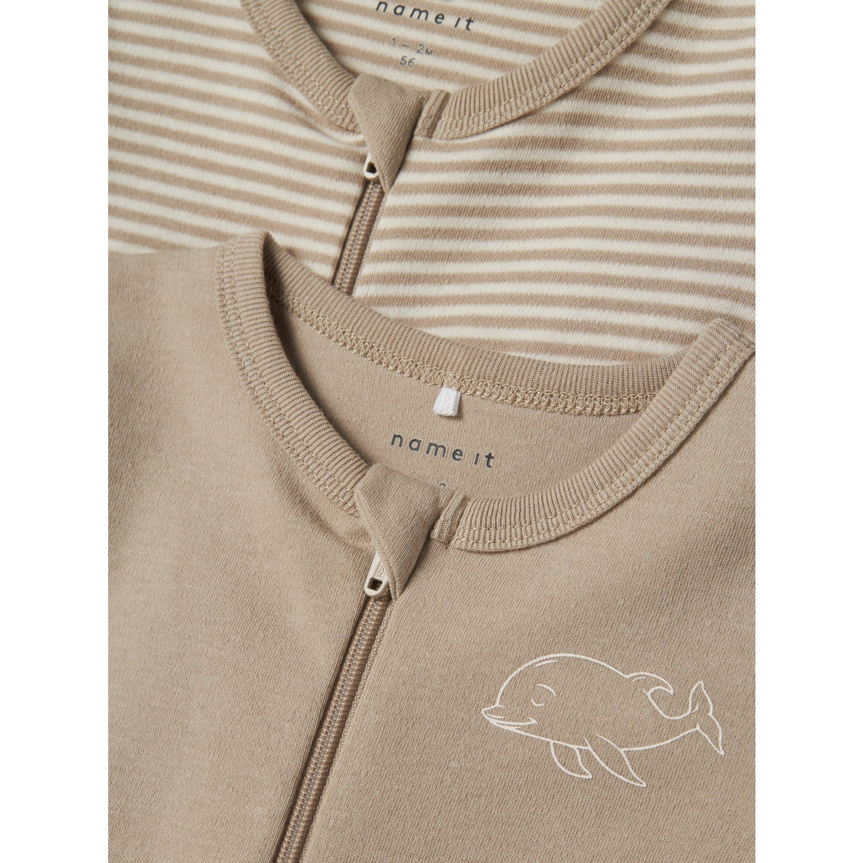 Name It Pure Cashmere Natdragt 2-pak Zip Core 2 Noos