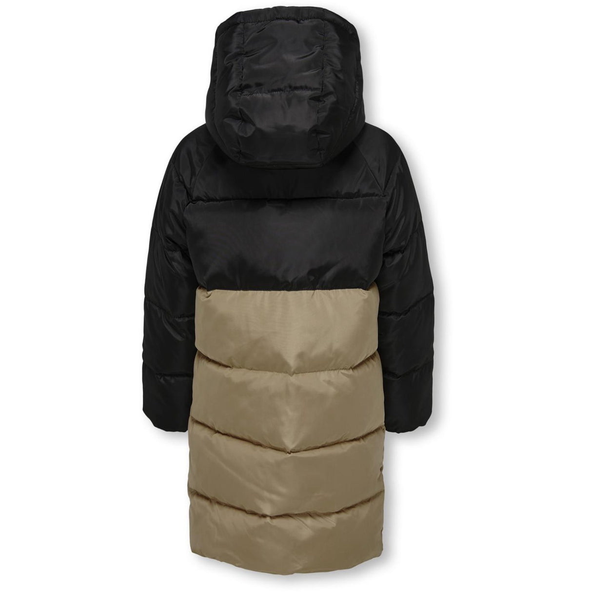 kids ONLY Black Newbecca Long Puffer Jakke