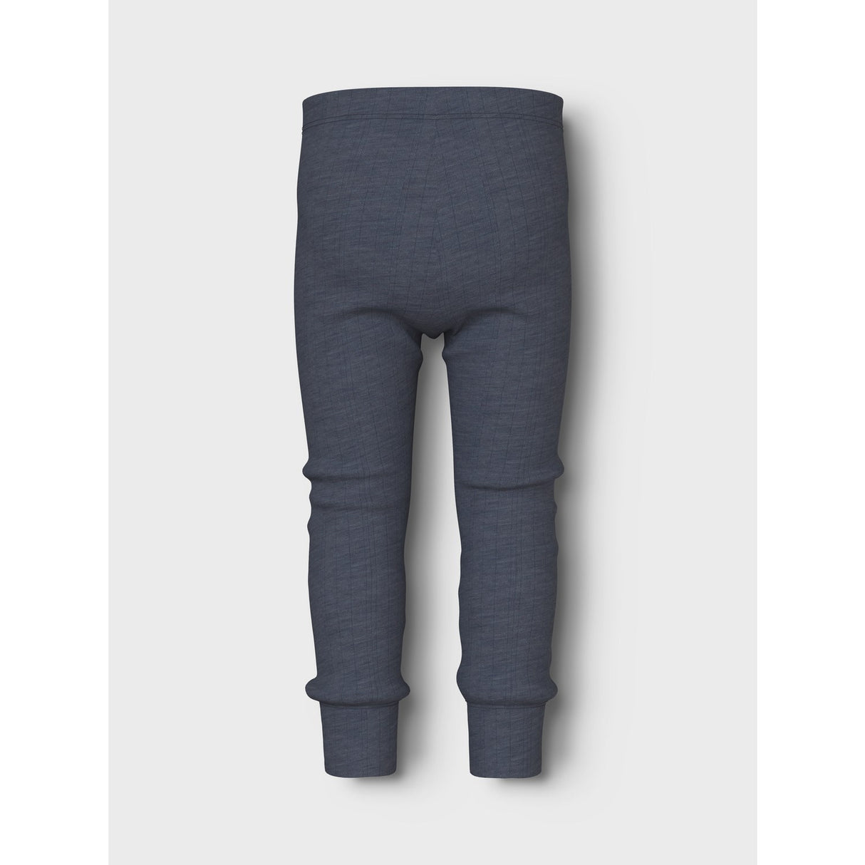 Name It Ombre Blue Wang Uld Needle Long Johns Solid Noos