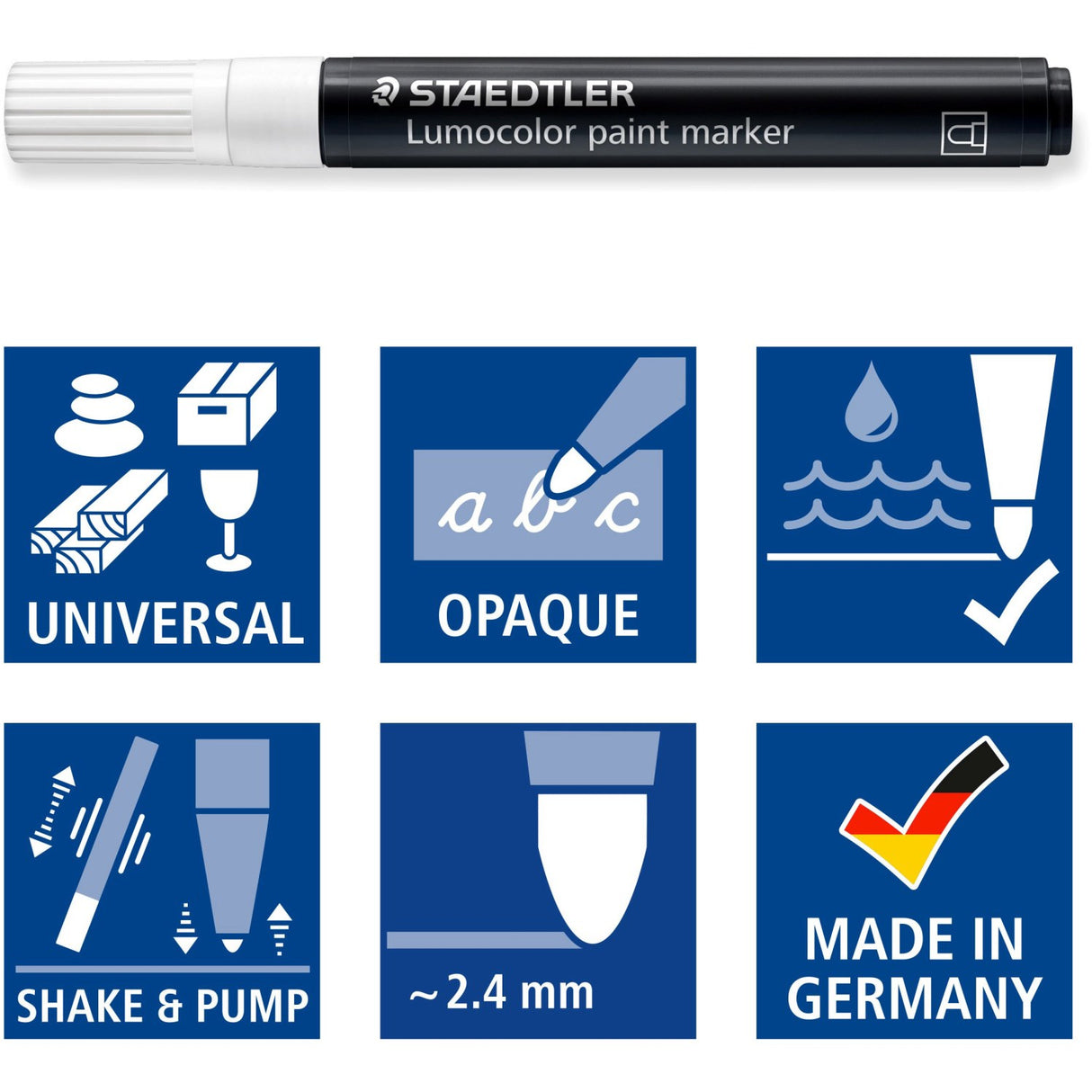 Staedtler Marker Lumocolor Tusch 2.4 mm