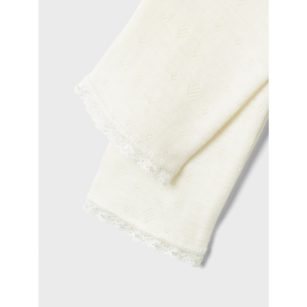 Name It Snow White Wang Uld Needle Leggings Solid Noos