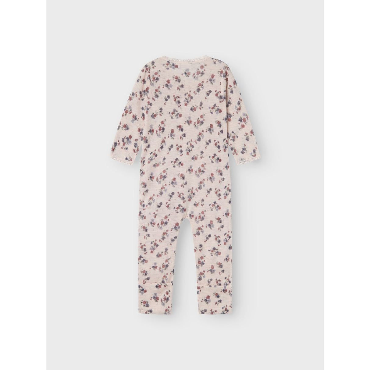 Name It Lilac Ash Aop Wang Uld Needle Natdragt Noos