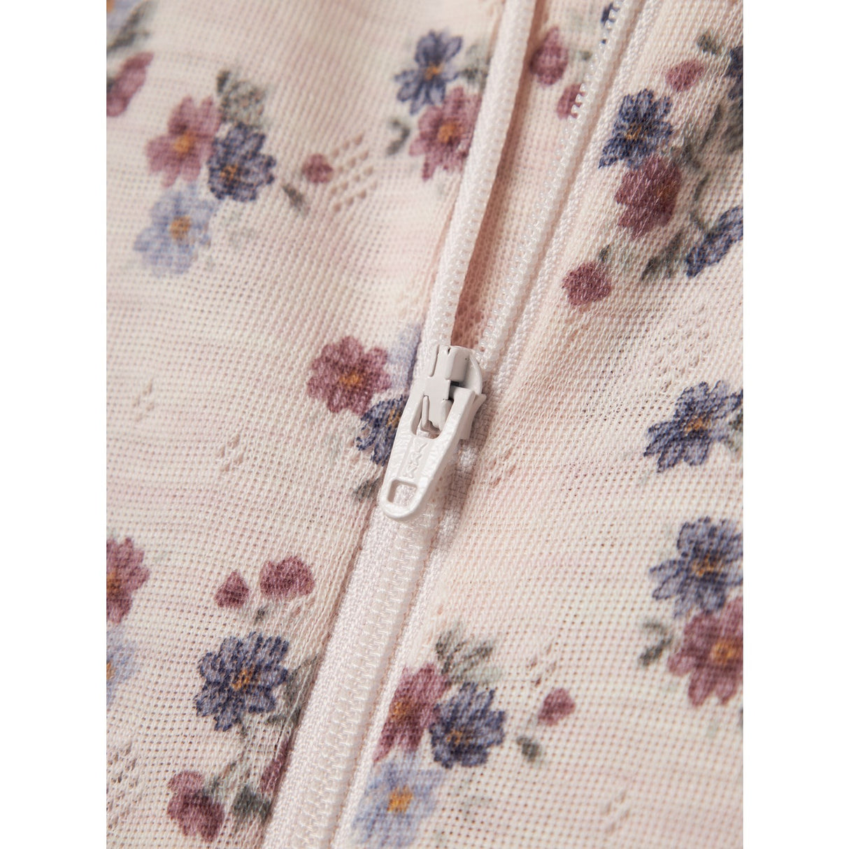 Name It Lilac Ash Aop Wang Uld Needle Natdragt Noos