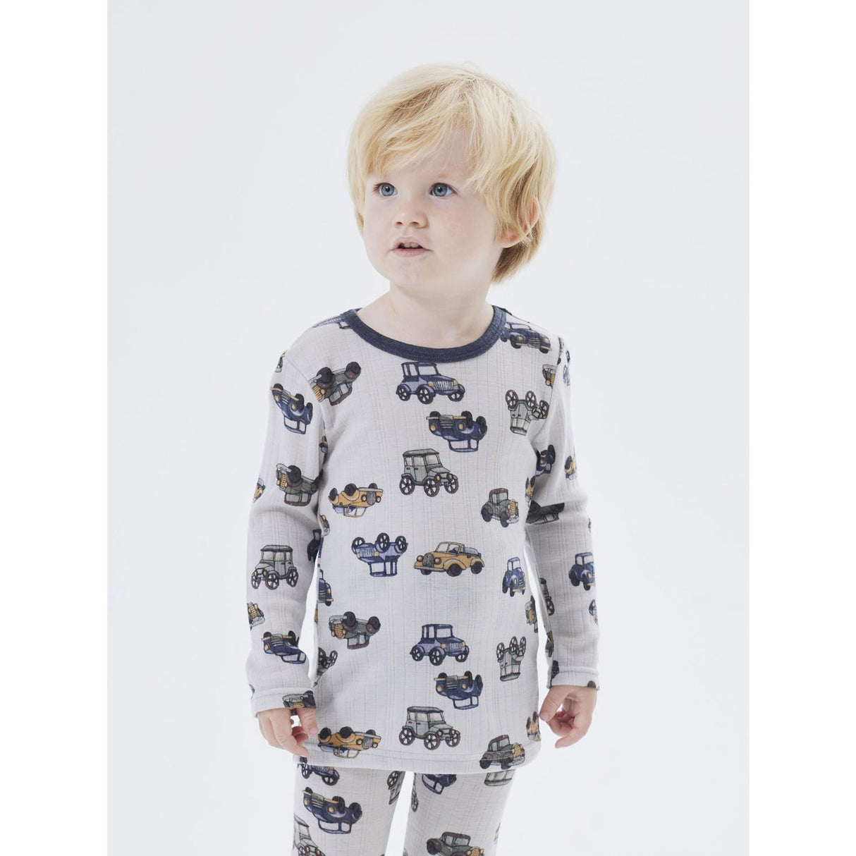 Name It Gray Dawn Wang Uld Needle Bluse Noos