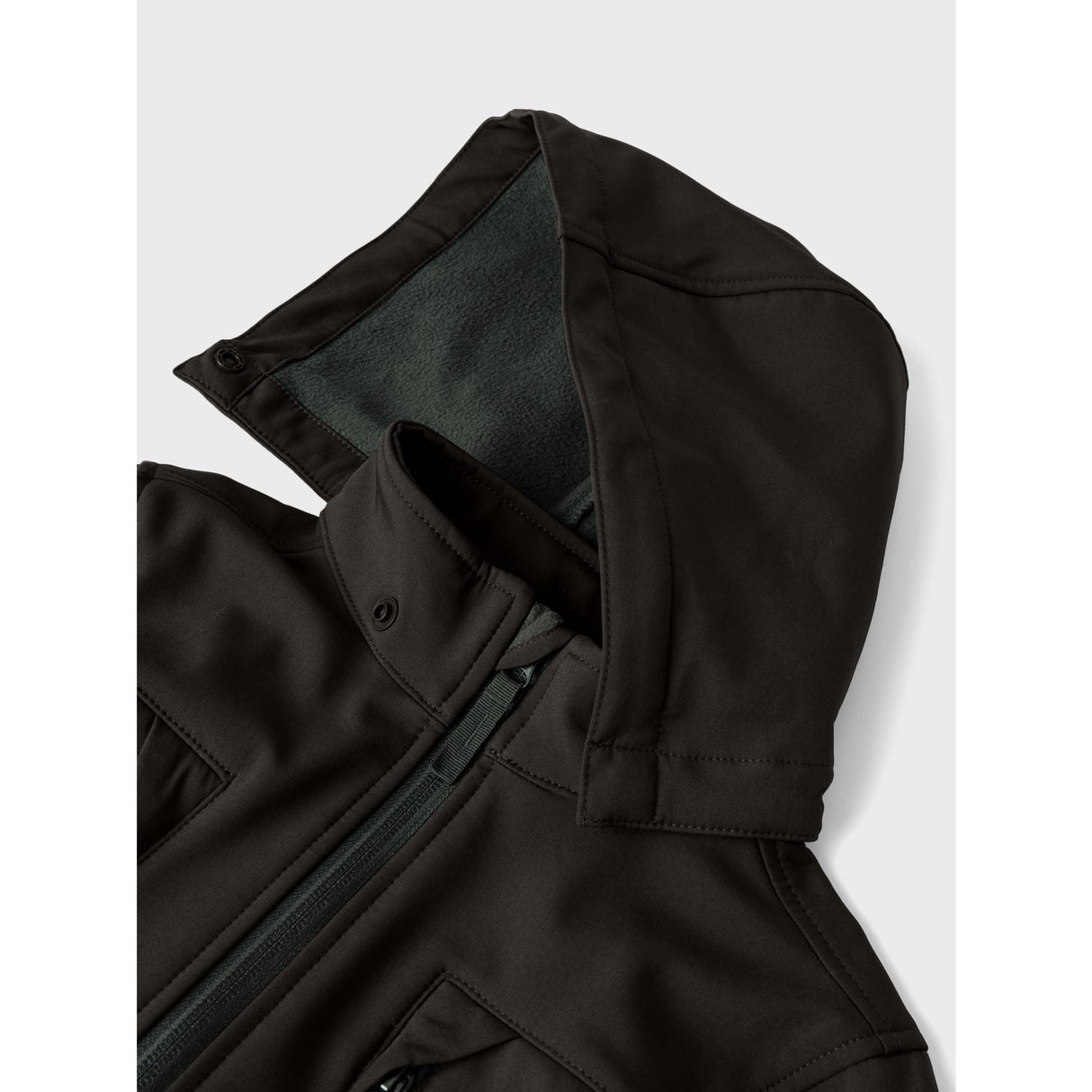 Name It Black Alfa08 Softshell Jakke Sport Noos