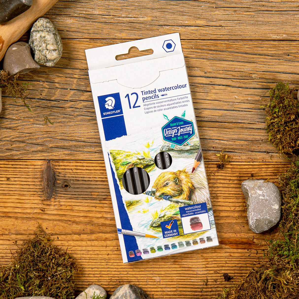 Staedtler Farveblyanter Pastel Line Hexagonal