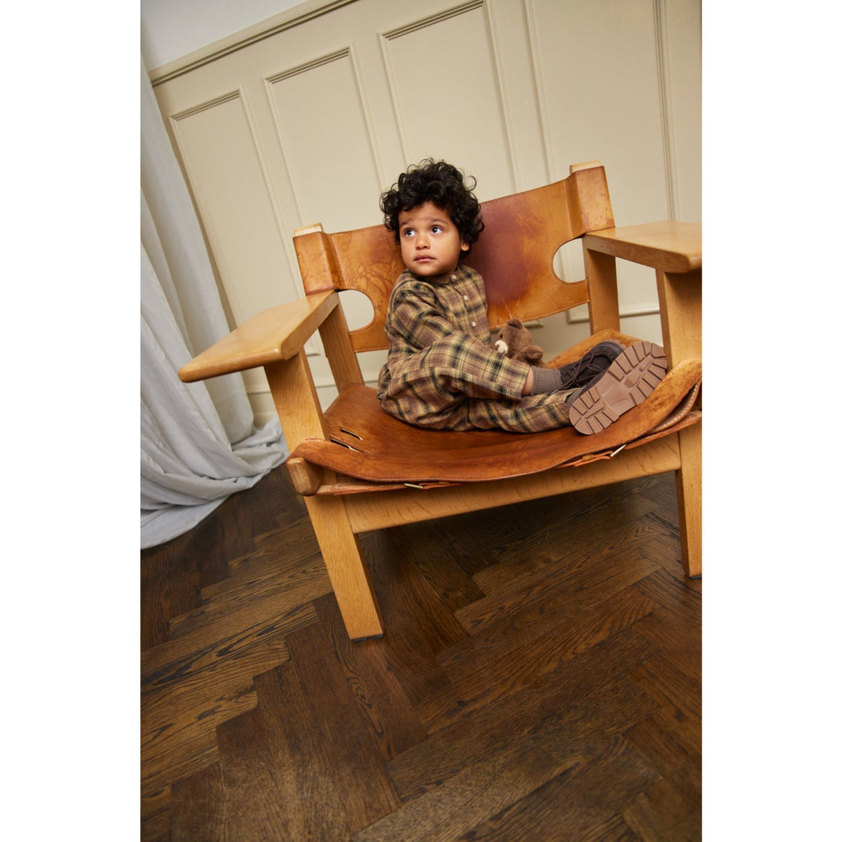 Molo Bronze Check Enoz Skjorte