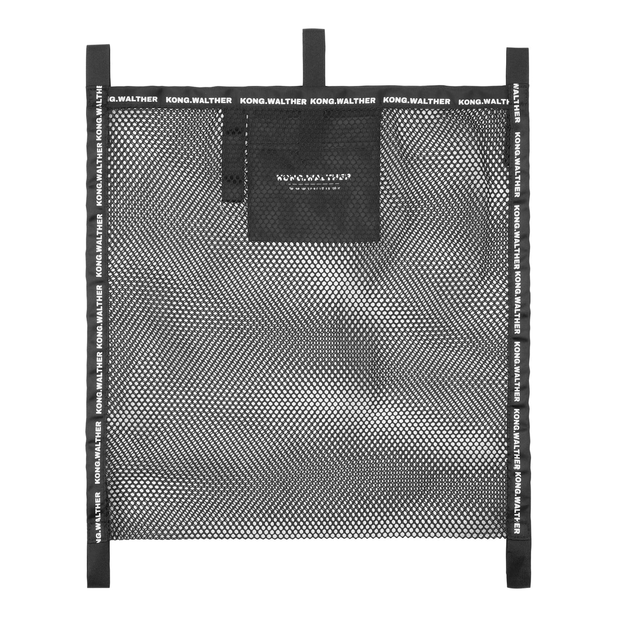 KongWalther Nylon - Black Magic Shopper Barnevognsnet